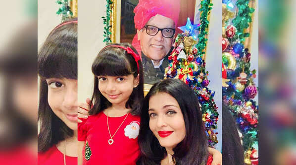 THESE pictures of Aishwarya Rai and Aaradhya Bachchan celebrating Christmas is simply too sweet for words