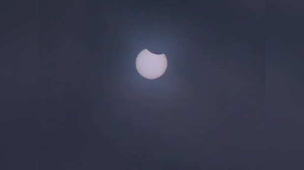 Surya Grahan witnessed in Chennai