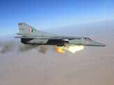 Pictures of MiG 27 fighter planes which played stellar role in Kargil war