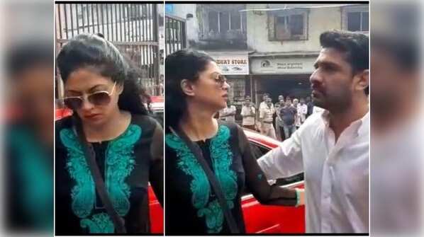 Kavita Kaushik and Eijaz Khan