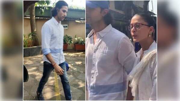 Apoorva Agnihotri with wife Shilpa Saklani