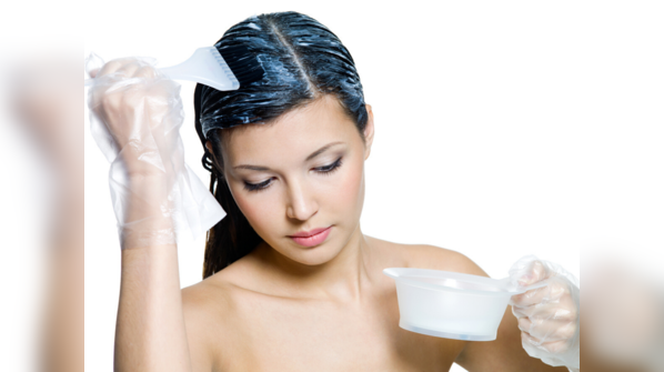 Hair dyes and straighteners