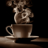 ​Piping hot tea or coffee