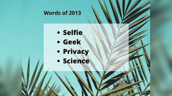 Words of 2013