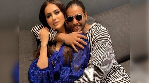 Sana Khan and Melvin Louis