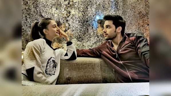 Erica Fernandes and Parth Samthaan