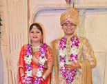Ayushi and Satyam Srivastava's grand wedding celebration