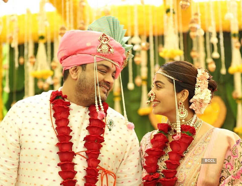 Inside pictures of Bigg Boss 12 contestant Nehha Pendse&rsquo;s wedding ceremony