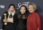 Awkwafina creates history at Golden Globe Awards