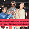 Article image for: Deepika Padukone rings in her birthday at a cafe run by <i class="tbold">acid attack survivors</i> in Lucknow