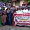 Left organisations hold protest against Jan 5 violence at JNU in Thiruvananthapuram