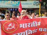 In pics: Nationwide trade unions observe Bharat Bandh