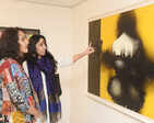 Art lovers attended the show ‘The Butterfly Effect’