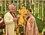 Nehha Pendse and Shardul Bayas get married amidst family and friends