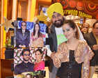 Members of a social club gathered for a get-together party