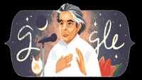 Article image for: <i class="tbold">google doodle</i> pays tribute to legendary poet Kaifi Azmi on 101st birth anniversary
