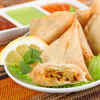 Baked samosa