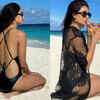 Naagin 3's Karishma Tanna is slaying in a sheer black beachwear; exudes sass