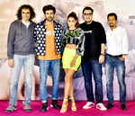 Kartik, Sara, Imtiaz at the trailer launch of Love Aaj Kal 2