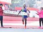 International Elite Full Marathon Men's category winner: Derara Hurisa