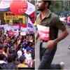Article image for: Wheel chair runners participate in Mumbai Marathon 2020