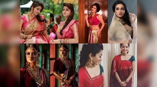 Rashmika Mandanna to Rachitha Ram: Here’s how Sandalwood stars stun in desi attires