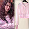 The lady in pink