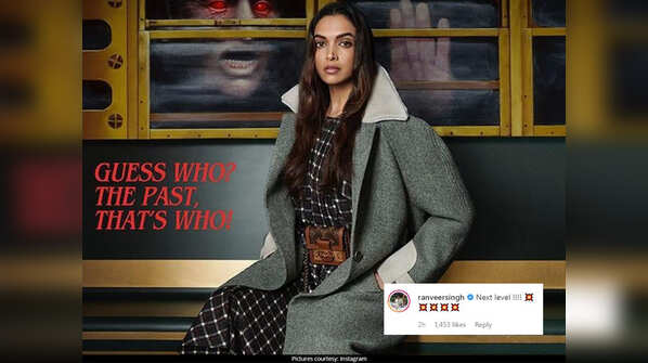 Ranveer Singh is one proud hubby and his comment on Deepika Padukone's post is proof
