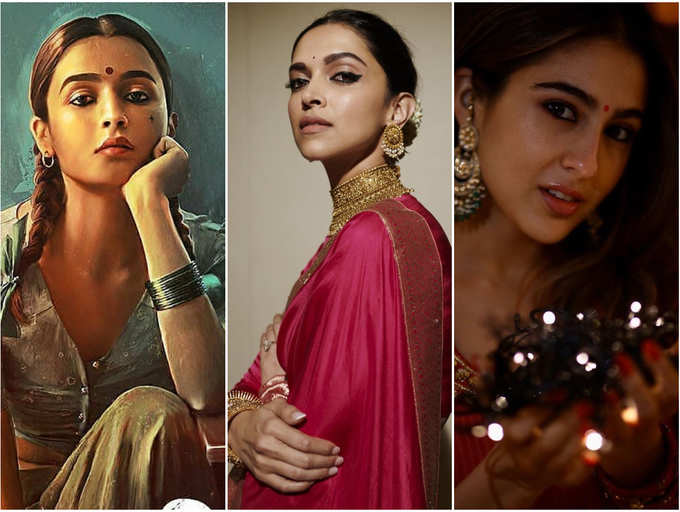 Alia Bhatt, Deepika Padukone and Sara Ali Khan- Bollywood actresses rock  their 'desi' swag with a bindi | The Times of India