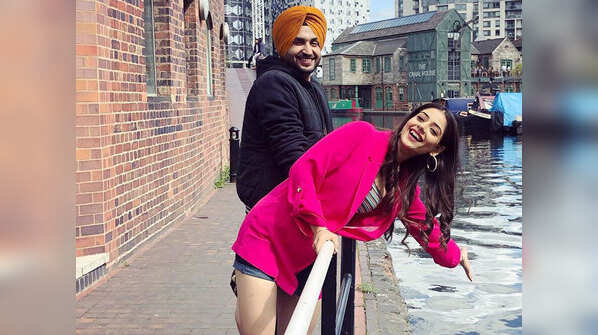 Jassie Gill and Tania