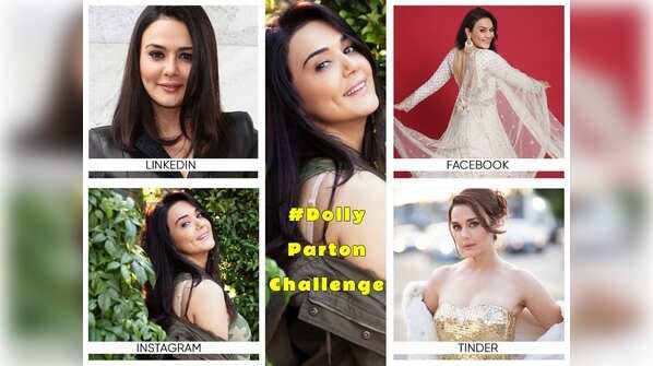 Preity Zinta nails it in the Dolly Parton Challenge; fans go gaga