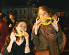 City diplomats attend a winter fair