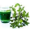 Fresh tulsi juice