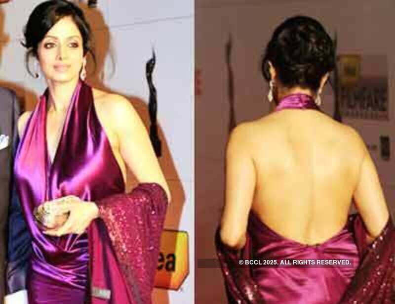 56th Idea Filmfare: 'Backless' Beauties