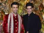 Karan Johar and Manish Malhotra pose together