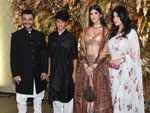 The Kapoor family smile for the papz