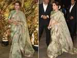 Rani Mukerji turns head in a green saree