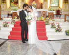 Balu Varghese ties the knot with ladylove Aileena Catherin in a starry ceremony