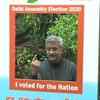 External affairs minister S Jaishankar casts his vote at the polling station at Tuglak Cresent.