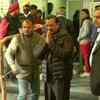 CM Arvind Kejriwal along with his family casts his vote at a polling booth in Civil Lines. (ANI)