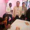 A seven-member delegation from Myanmar being shown the electoral process by the ECI.