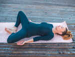 Reclined Bound Angle or Supta Baddha Konasana