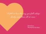 On falling in love
