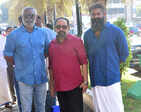 Celebs attend the puja function of the film 'Tsunami'