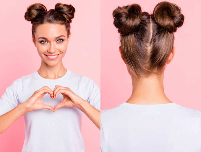 Heart-shaped bun to romantic updo: Last minute hairstyle ideas for your  Valentine's Day date tonight! | The Times of India