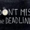 Applied late or missed the deadline for applying for the job