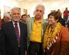 Naseeruddin Shah inaugurates an abstract art exhibition
