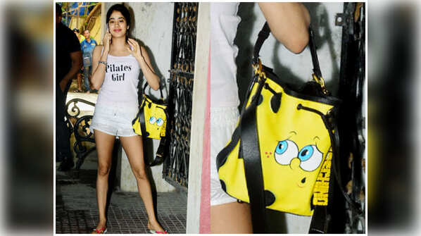 Janhvi Kapoor's SpongeBob bag