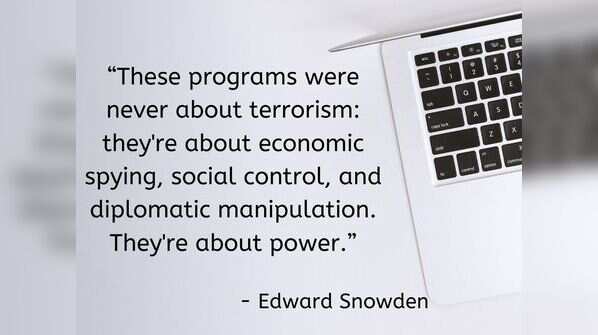 On false reasons for surveillence