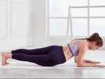 Plank hip dip